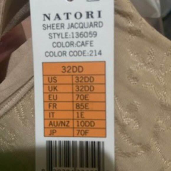 *Natori* Women's Jacquard Contour Underwire Bra NWT 32DD - Picture 3 of 4
